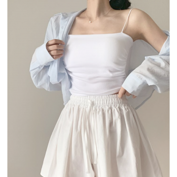 夏天色調幼肩帶Bra Top (7 Color)