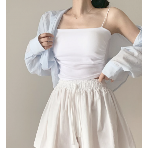 夏天色調幼肩帶Bra Top (7 Color)