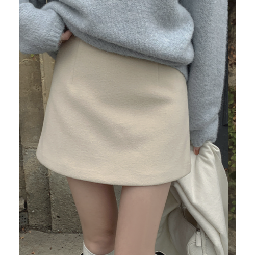 Holiday Look ! Wool Mini Skirt (2 Color) Holiday Look ! Wool Mini Skirt (2 Color)
