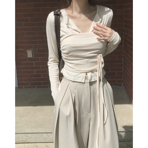 萬用層次穿搭!褶皺真兩件套裝 (3 Color) 萬用層次穿搭!褶皺真兩件套裝 (3 Color)