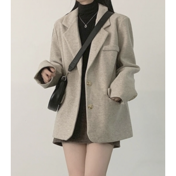 Simple Overfit Winter Jacket (2 Color)
